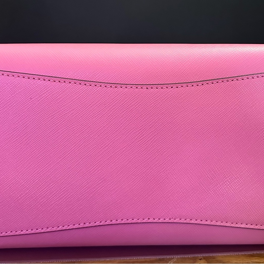 Kate Spade NY Blossom Pink Staci Medium Tote Bag & Blossom Pink Zip Wristlet - Picture 6 of 10